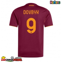 Camisa de Futebol AS Roma Artem Dovbyk #9 Equipamento Principal 2025-26 Manga Curta
